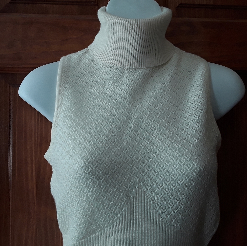 Sisley turtleneck sweater tank - Picture 2 of 4